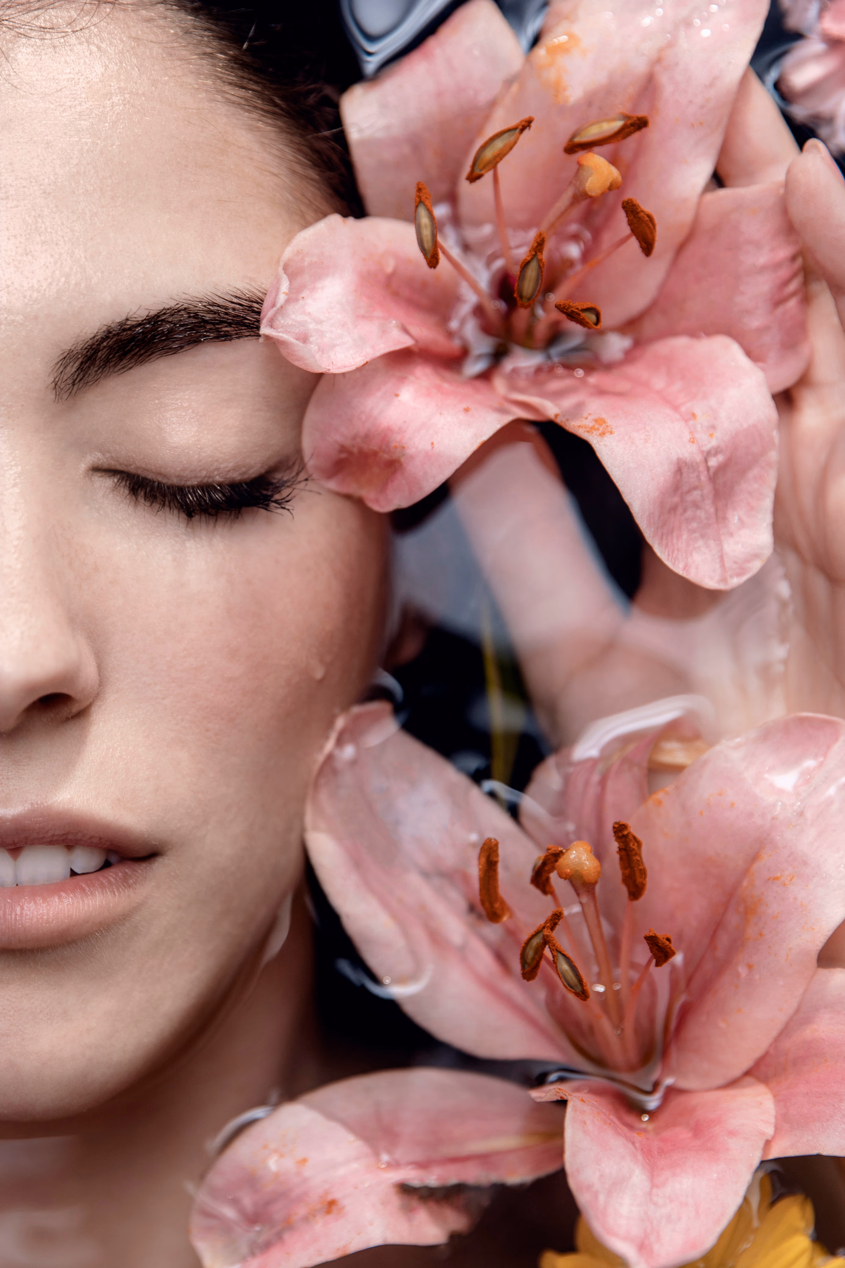 A patient enjoying a restorative treatment